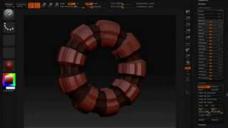 ZBrush Tutorial (Getting Started) - Masking primitives