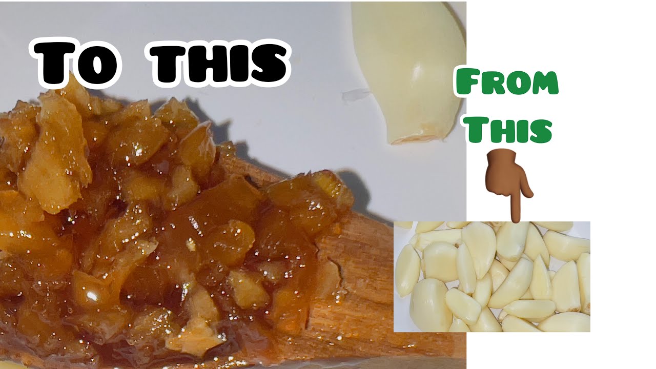 FASTER WAY TO FERMENT GARLIC IN HONEY YouTube