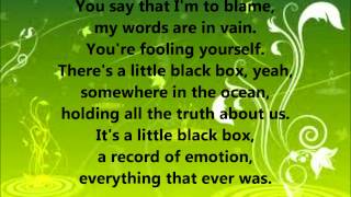 Little Black Box by Stan Walker (lyrics) chords