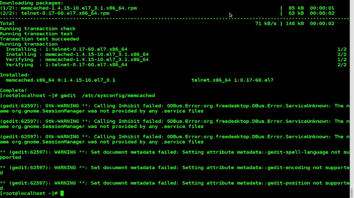 How to Install Memcached on CentOS 7 Server