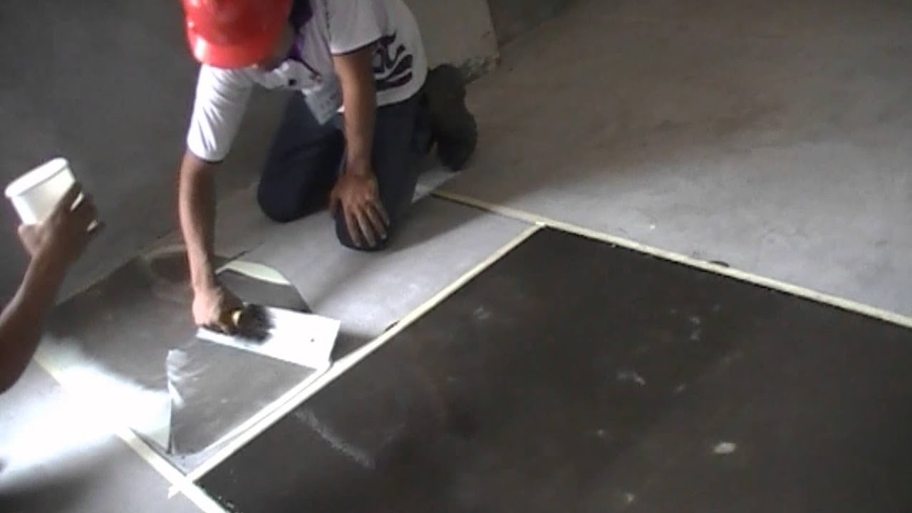 StarkFloor Epoxy Coating Application Steps - YouTube