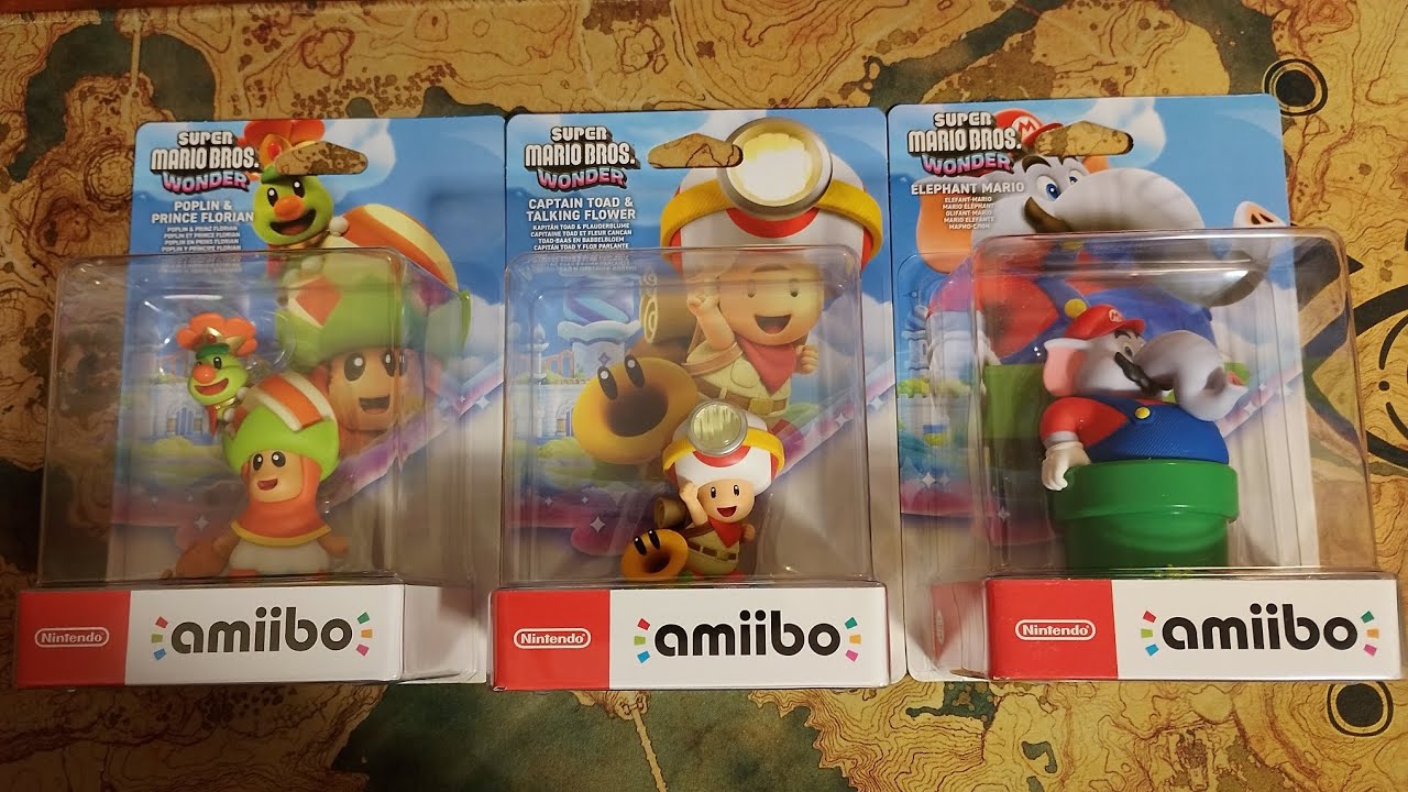 Super Mario Bros. Wonder amiibo Unboxing - YouTube