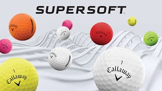 The New 2023 Callaway Supersoft Golf Balls