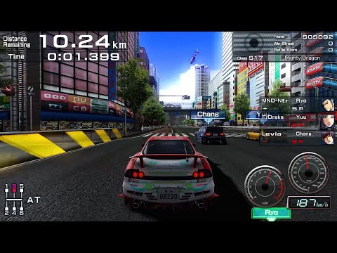 FAST BEAT LOOP RACER GT - HARD MODE ALL TOKYO RACES WITH MUSIC MOD