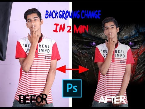 How to remove background in Photoshop cc  just  minutes | Photoshop Tutorials