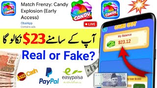 Match Frenzy: Candy Explosion Real or fake | Match Frenzy Candy Explosion full-withdrawal screenshot 4