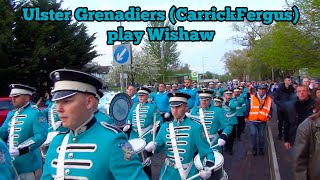 Ulster Grenadiers from Carrick Fergus play Craigneuk Band Parade 2024