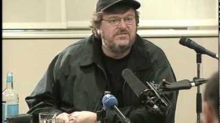 Michael Moore talks about "Bowling for Colombine" (Part 1)