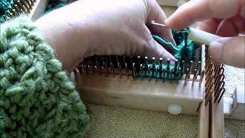 crochet bind off small gauge kiss loom