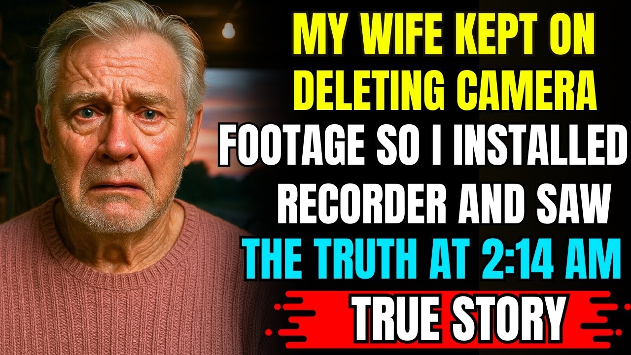 My Wife Kept Deleting Camera Footage… So I Installed a Hidden Recorder