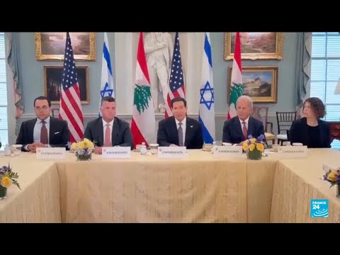 Lebanon and Israel hold first direct diplomatic talks in decades in Washington • FRANCE 24 English