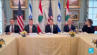 Lebanon and Israel hold first direct diplomatic talks in decades in Washington • FRANCE 24 English