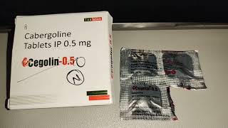 Cabergoline Tablets IP 0.5 mg Uses in Hindi / Cegolin - 0.5 Tablet Uses screenshot 5