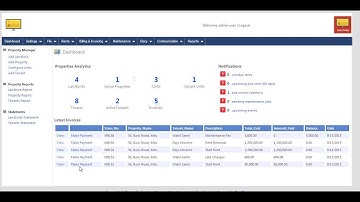 RentPro Property Management Software Demo 2