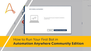 How to Run Your First Bot in Automation Anywhere Community Edition