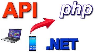 API en PHP + integración con Visual Studio .NET