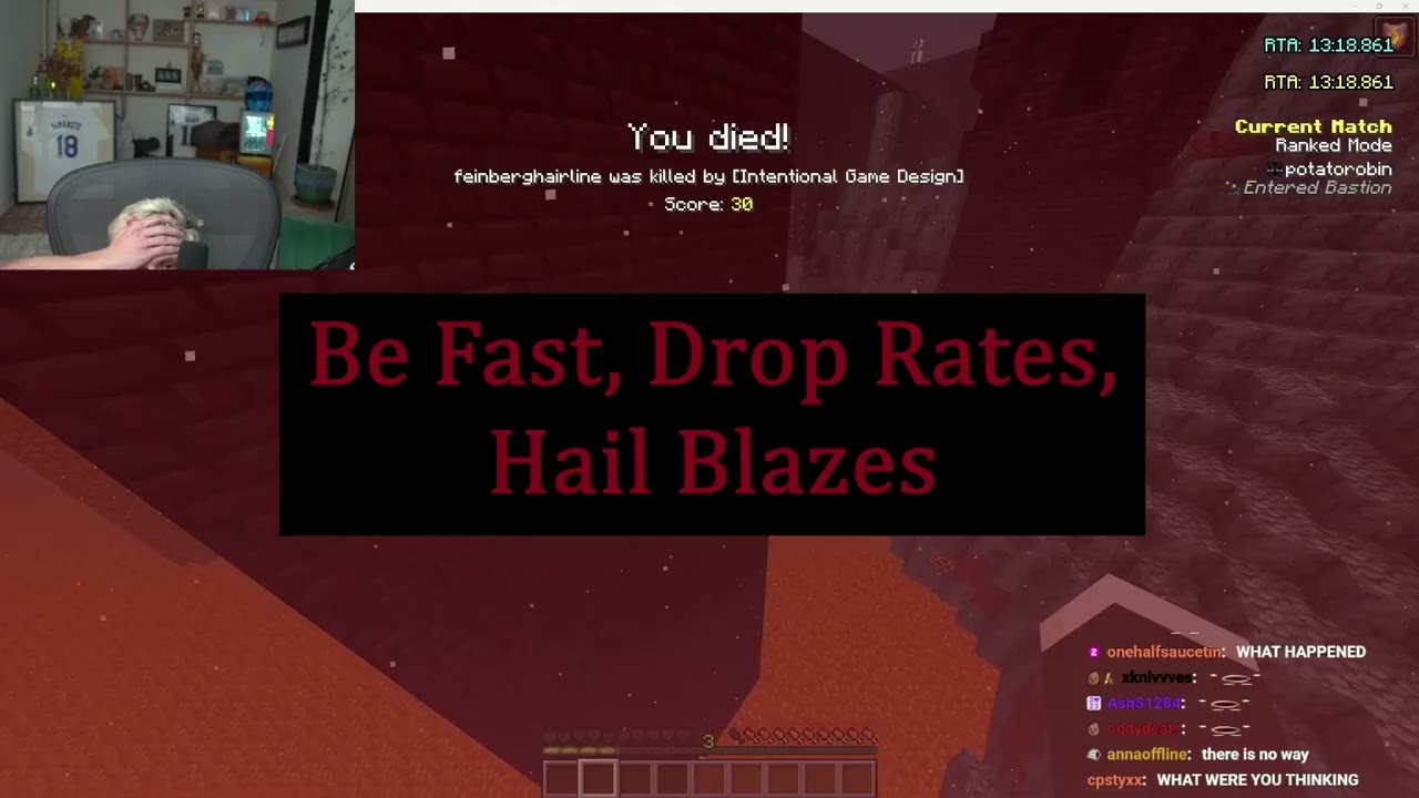 Be Fast, Drop Rates, Hail Blazes