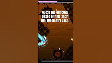 Guess the difficulty. #geometrydash #geometrydashshowcase #trivia #interactive