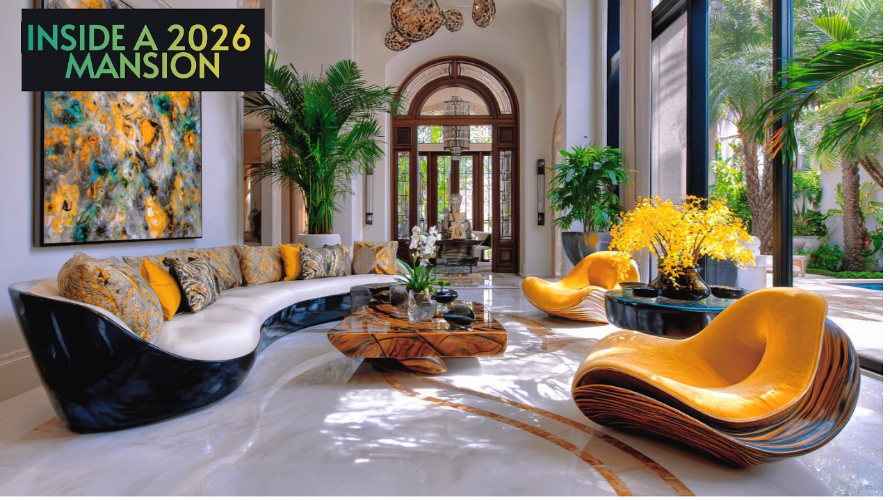 Тенденции в дизайне роскошного дома 2026 года, которые будут доминировать в каждом особняке.