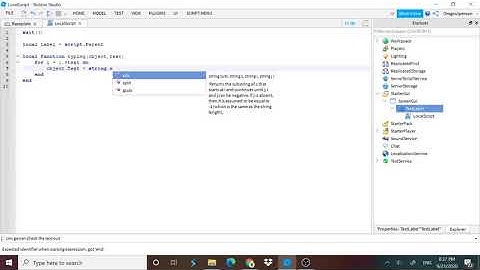 How to make a Typing Effect in Roblox Studio!