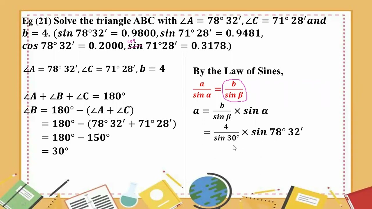 # Grade 11 Math (new course) ch 10 (eg 21+22)