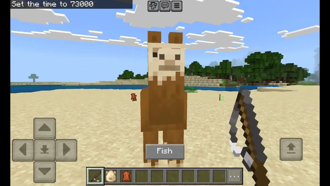 SoughtBook take mod llama flying felling down the world minecraft