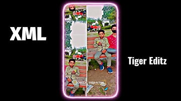 NAH GORIYE 🥵🔥|| New 3D Lyrics XML Preset 📄 || Trend Video EDIT Xml File #AlightMotion @Tiger Editz