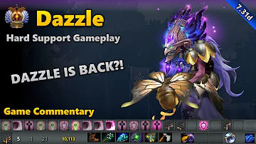 Dazzle Hard Support - Immortal Gameplay Commentary | Dota 2 7.31d