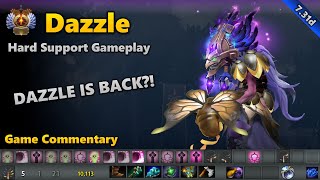 Dazzle Hard Support - Immortal Gameplay Commentary | Dota 2 7.31d