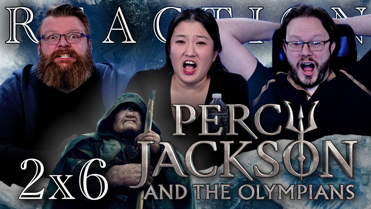 Percy Jackson and the Olympians 2x6 REACTION!! 