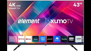 Athlete Statistics Element E550AE43C 43” 4K UHD Xumo TV Review :  Dolby Vision, HDR & Smooth 120Hz Motion
