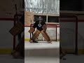 Good ol' glove tracking drill #hockey  #goalie  #nhl