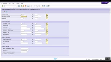 F-14 Execute Recurring Entry