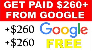 Get Paid $260+ DAILY From GOOGLE For FREE - Worldwide! (Make Money Online) screenshot 5
