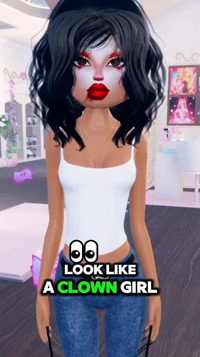 Lina looking like a CLOWN