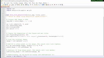 【Python OPENCV】Arithmetic with images