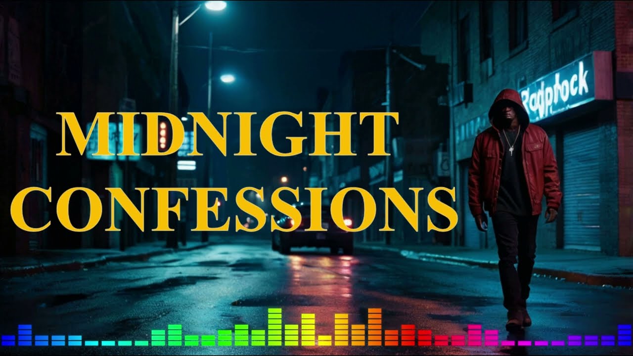 MIDNIGHT CONFESSIONS — Melodic Rap x Dark Pop x Synthwave | Official AI Music Video