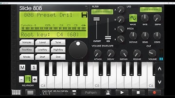 How To Create a Drill 808 Preset on Caustic 3