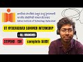 IIT Hyderabad Summer Internship : ALL BRANCHES [15K Stipend]