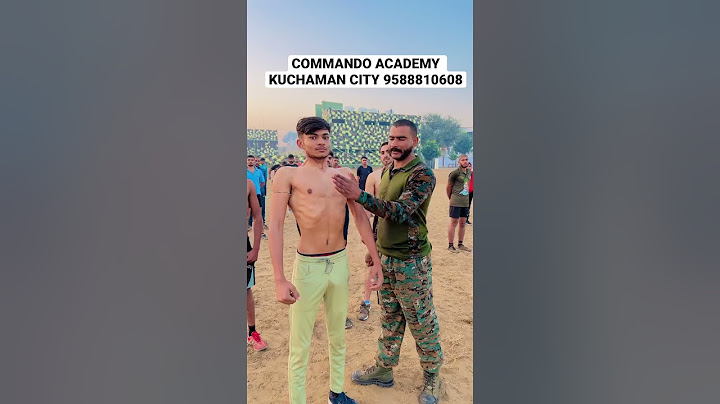 Army physical test || chest फुल्लाने का शानदार तरीक़ा ।। @commandoacademy