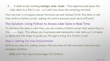 How to Get Real-time Lidar Data from ROS on Raspberry Pi Using Python