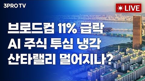 브로드컴 11% 급락, AI 주식 투심 냉각.. 산타랠리 멀어지나?_25.12.15. | 여도은, 박명석, 빈센트, 이재만 [월스트리트 모닝브리핑]