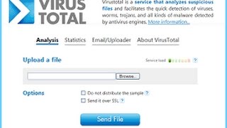 موقع فحص | Virustotal