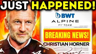 Christian Horner Drops MASSIVE BOMBSHELL As MOVE To Alpine Rumours EXPLODE!