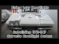 How to Restore 1963-1967 Corvette Headlight Motors.  Rebuild them in an afternoon for under $100.