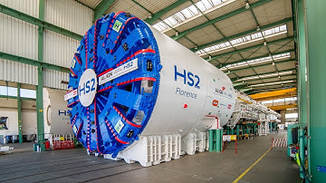 Meet Florence and Cecilia - the HS2 Tunnelling Machines