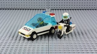 LEGO Set Review: Town Police Speed Trackers (6625) from 1996