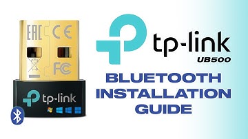 How To Install TP-Link UB500 5.0 Bluetooth Nano USB Adapter