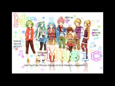 【UTAU】MR.MUSIC【Demi Mai-Hachi Makune-Kutone Haruka-Nagine Yohji-Trixie Pixels-REIM-Maihime】