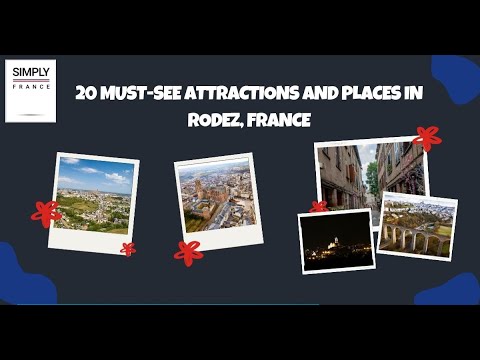 Video: Rodez i södra Frankrike